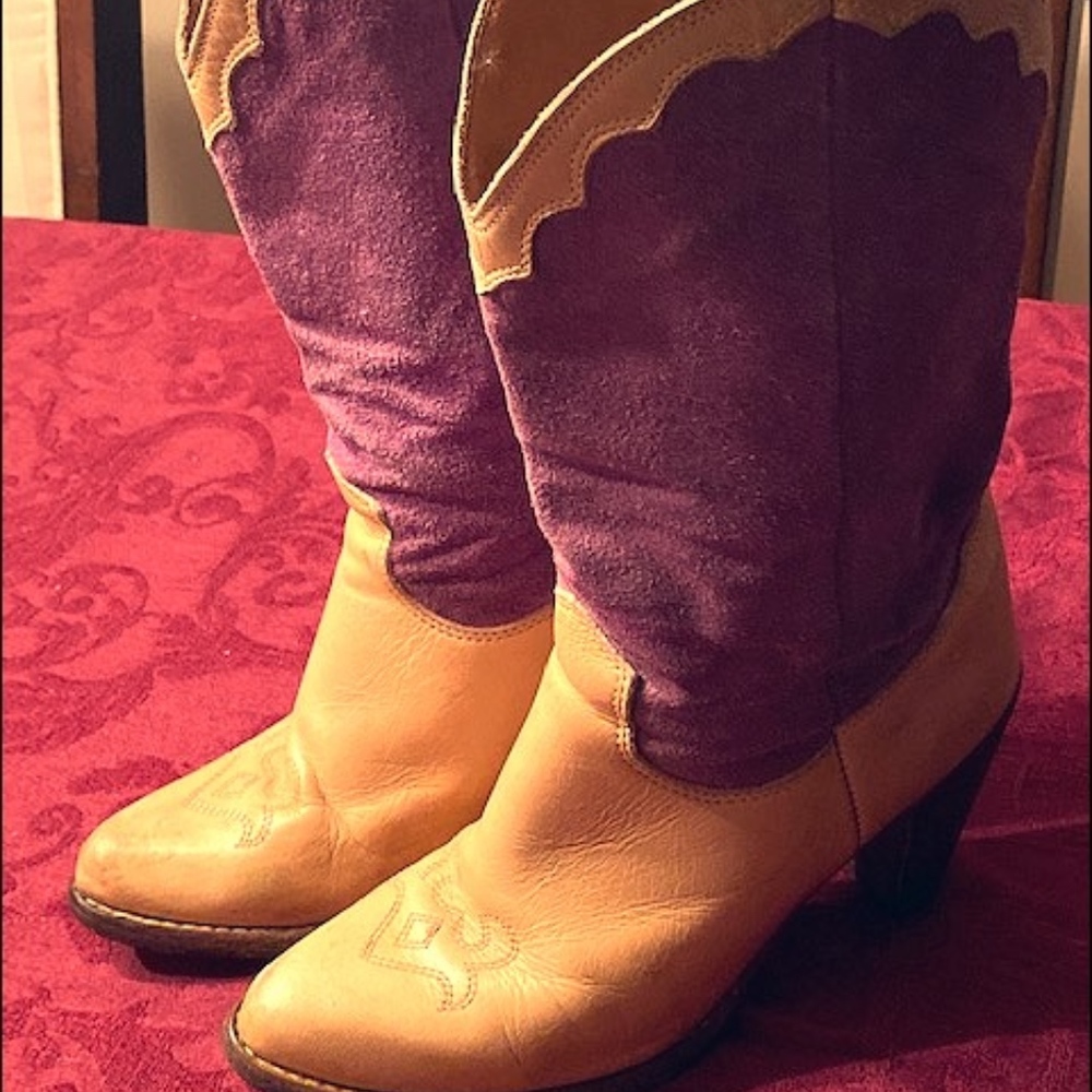 Vintage Zodiac Cowboy Boots